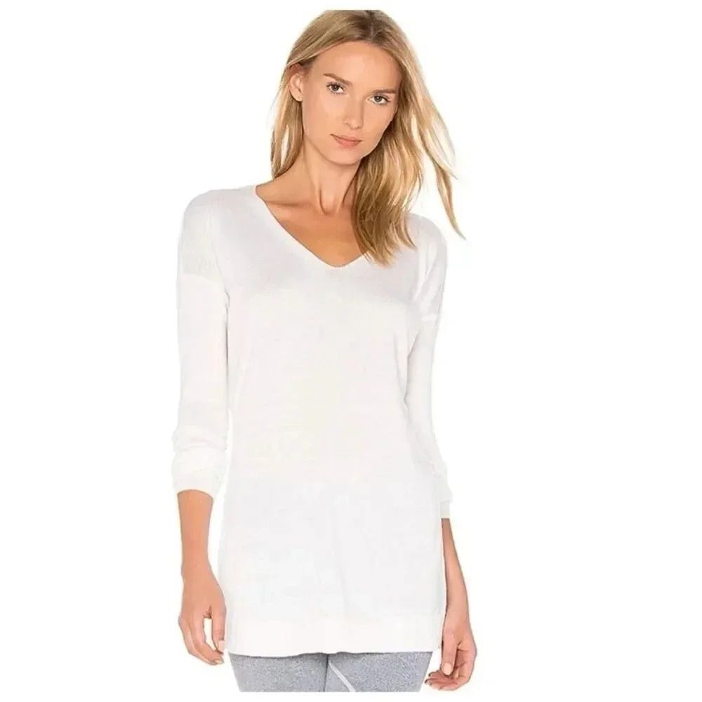 Vimmia Shavasana White Womens Light Sweater(NWT)